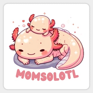 Axolotl lover mom mothers day Magnet